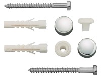 OBI WC-rögzítő készlet, 6 mm x 70 mm, krómozott