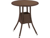 OBI Davenport II lerakóasztal barna  átmérő: 60 cm