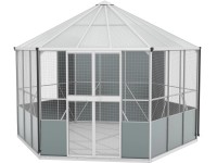 Vitavia Circus 9000 madárház alumínium 383,3 cm x 336 cm x 283,7 cm
