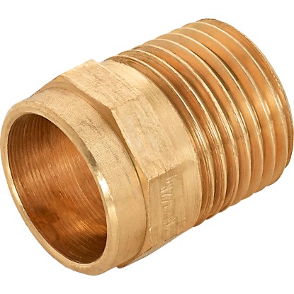 OBI forrasztható átmenő közcsavar 18 mm x 21 mm (R 1/2) vörösöntvény