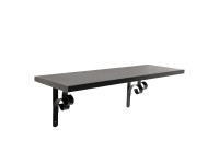 Polc szett hajlított átlós fém konzollal fekete Polc szett hajlított átlós fém konzollal fekete