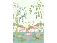 Komar vlies fotótapéta Flamingo Vibes 200 cm x 280 cm Komar vlies fotótapéta Flamingo Vibes 200 cm x 280 cm