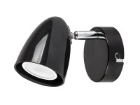 Rábalux Perico beltéri Fali lámpa fekete GU10 1X MAX 5W IP20