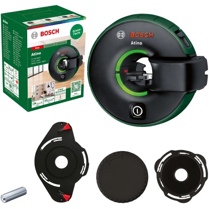 Bosch Atino univerzális vonallézer levehető és rögzíthető mérőszalaggal