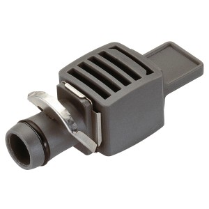 Gardena 13 mm-es (1/2) záródugó Micro-Drip rendszerhez, részletes nézet.
