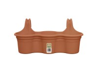 Florus függő virágcserép Mediterran Trio 52 cm x 26,2 cm x 24 cm terra