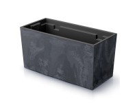 Prosperplast virágláda Urbi Beton Effect 400 L antracit