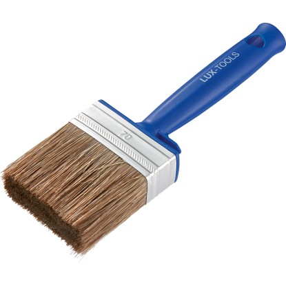 LUX-TOOLS lazúr felületfestő ecset 70 mm x 30 mm egyenes