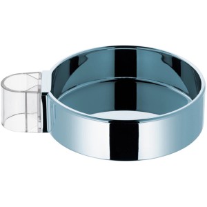Hansgrohe Cassetta'C króm szappantartó, levehető zuhanypolc zuhanyrúdhoz.