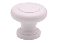 Bútorfogantyú P 91/B-32 gomb fehér