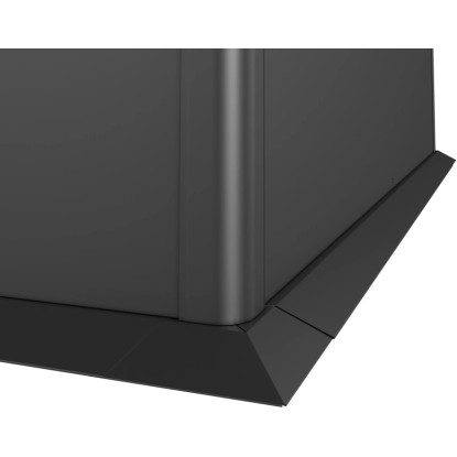 Biohort fűnyíró szegély L100 magaságyáshoz 6,7 cm x 100 cm metál sötétszürke