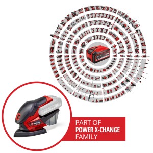 Einhell TE-OS 18/150 Solo akkus multicsiszoló, a Power X-Change család tagja.
