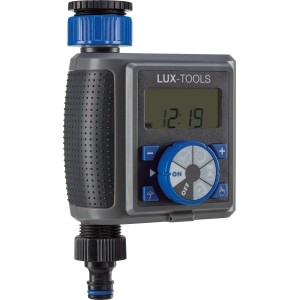 LUX Digitális öntözőkomputer EBC-8/1 az automatikus kertöntözéshez.