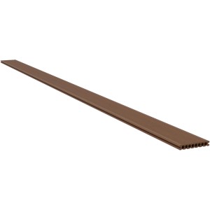Barna WPC Artwood Marone teraszdeszka, 2,1x14,5x200cm, barázdált felülettel.