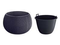 Splofy tál 29 cm antracit