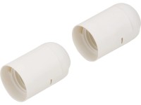 OBI E27 foglalat fehér 2 darab OBI E27 foglalat fehér 2 darab