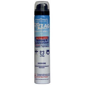 Zig Zag szúnyog- és kullancsriasztó spray. Akár 8 órás védelem.