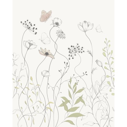 Komar Easy Breezy vliestapéta 200 cm x 250 cm