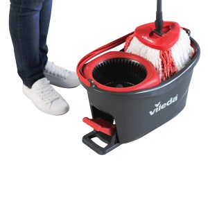 Vileda Turbo Easy Wring & Clean felmosó komplett szett vödörrel és pedállal.
