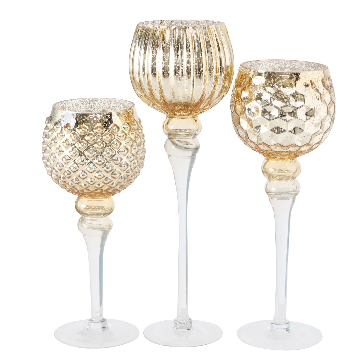 набор подсвечников стеклянных. Dalian hantai (185-050). набор подсвечников стеклянных. Koopman набор подсвечников-бокалов копенгаген 3 шт стекло dp2001390. набор из 3-х подсвечников sparkle.